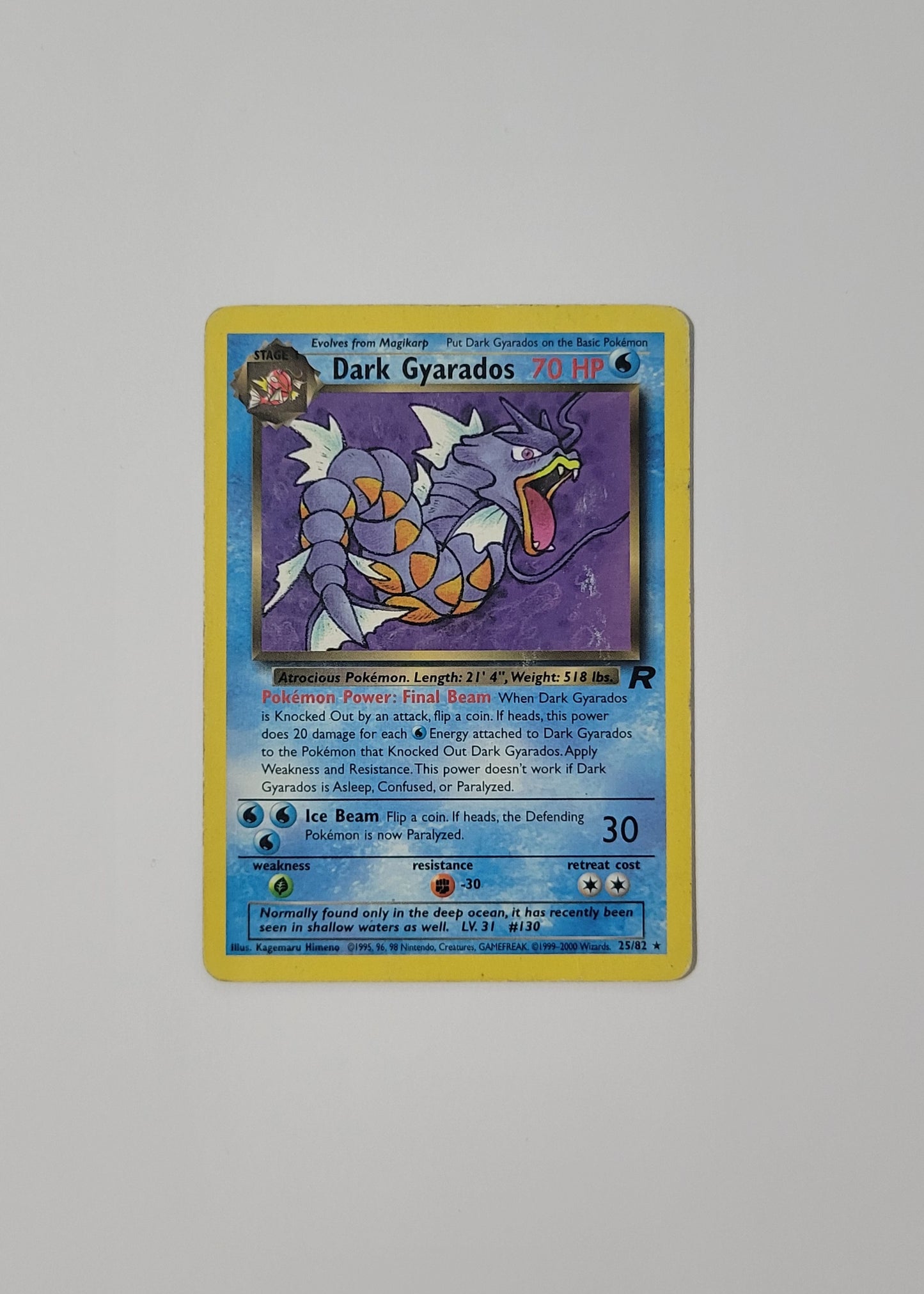 Dark Gyarados 25/82 - Team Rocket