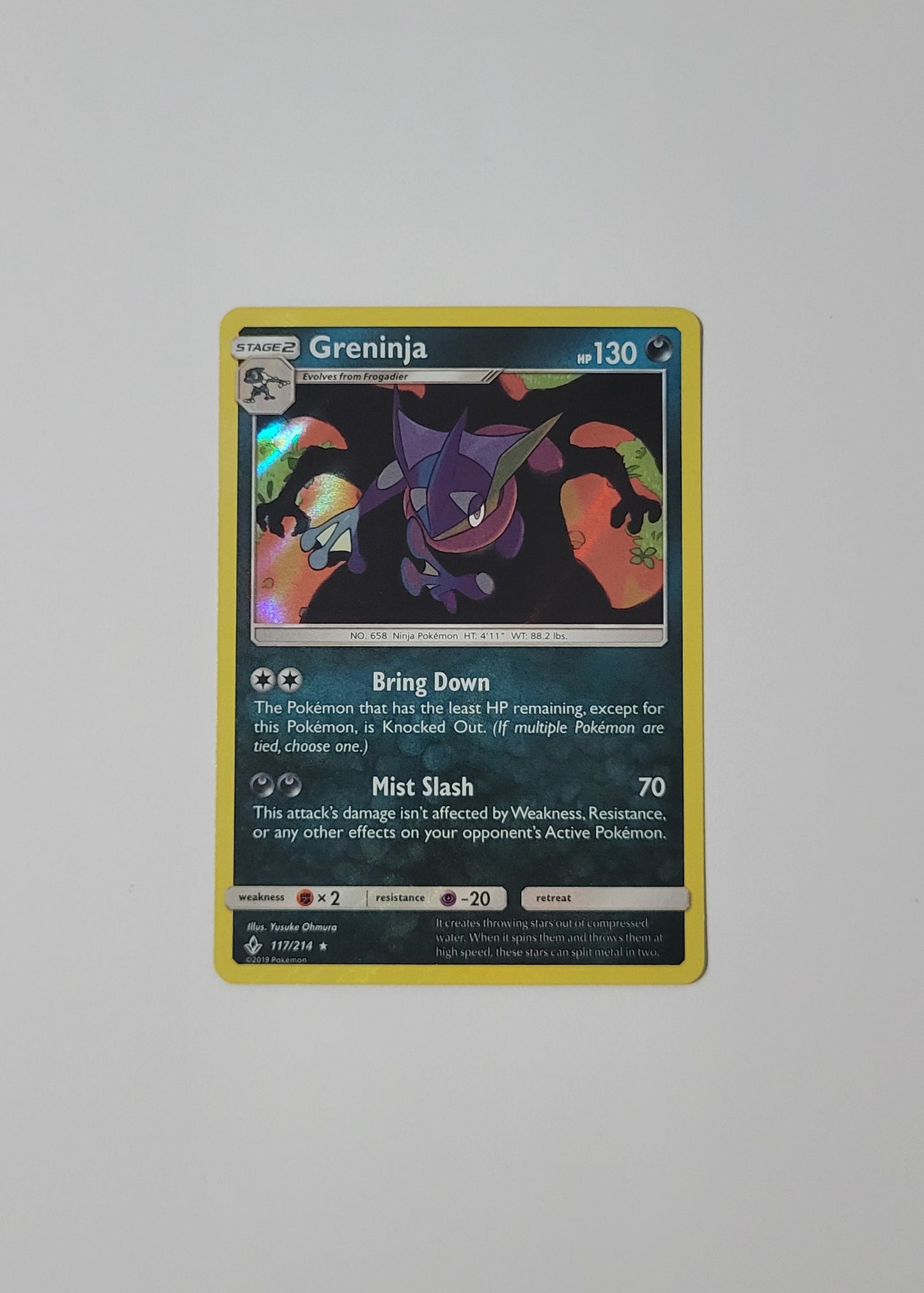 Greninja 117/214 - Unbroken Bonds