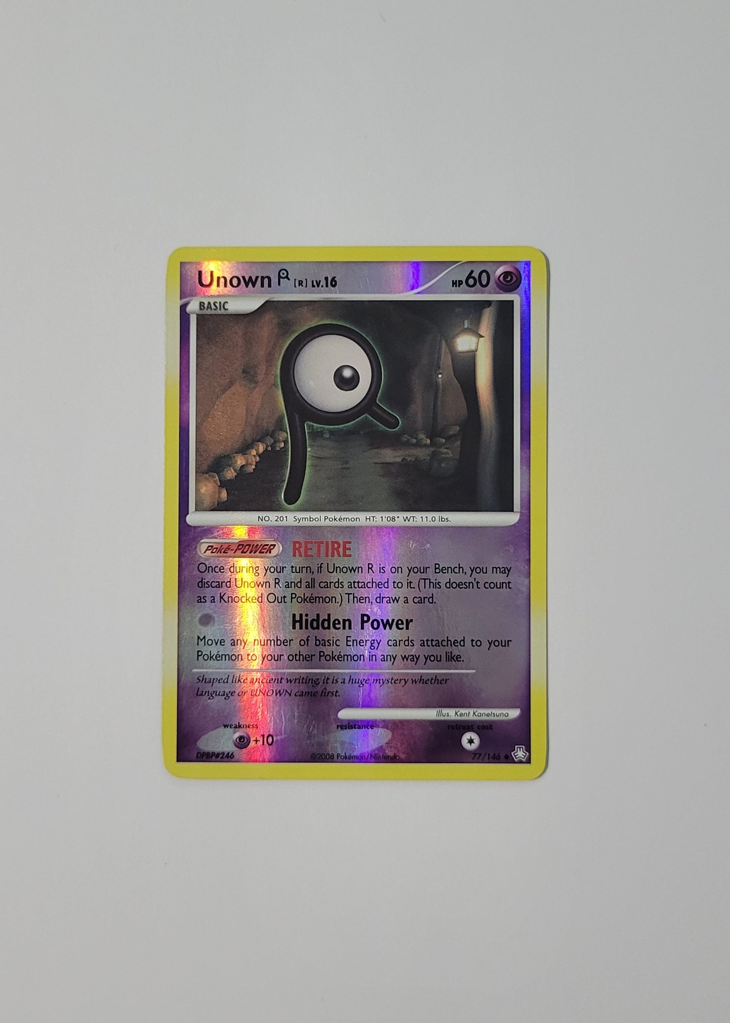 Unown [R] 77/146 (Reverse Holo) - Legends Awakened