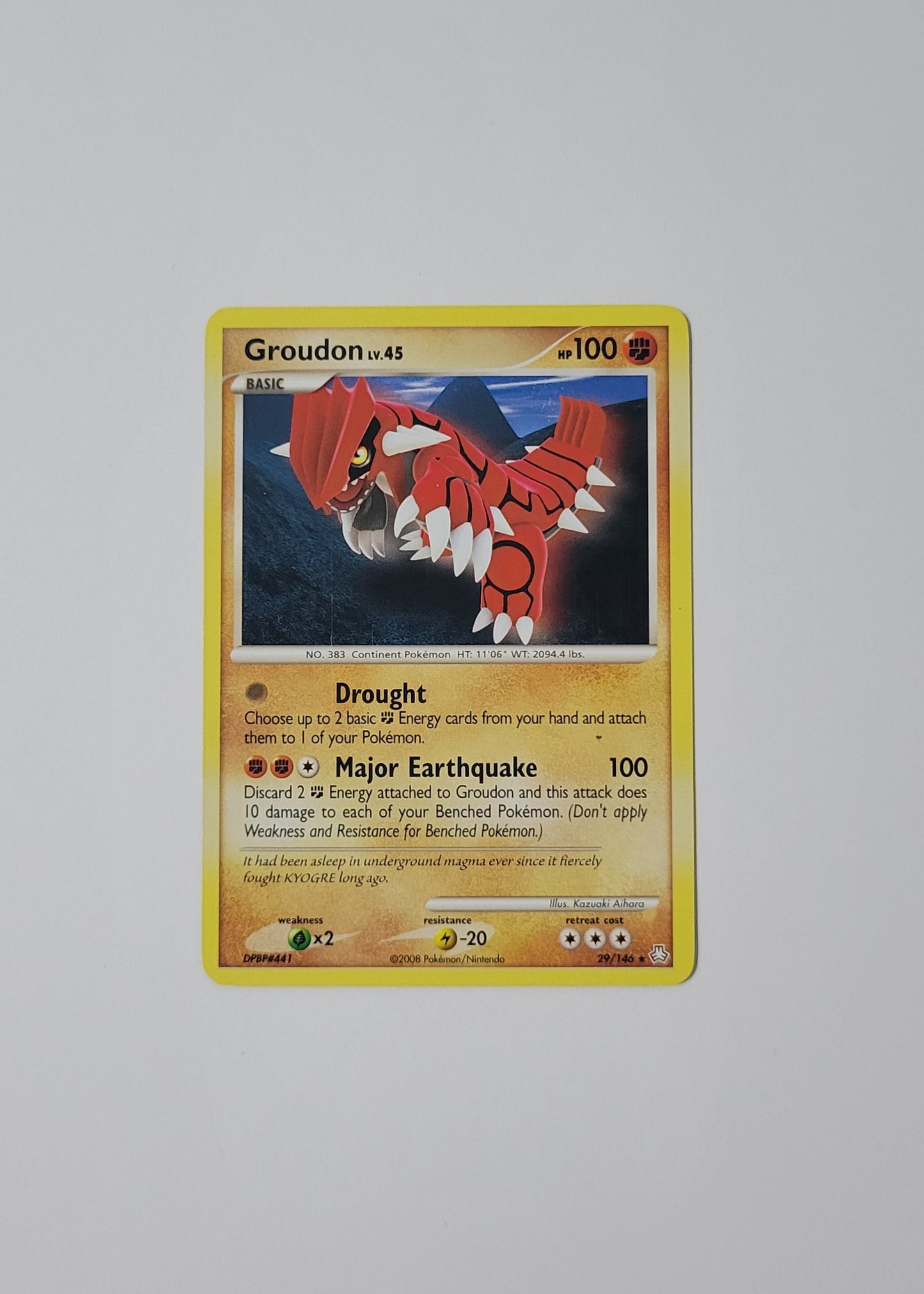 Groudon 29/146 - Legends Awakened