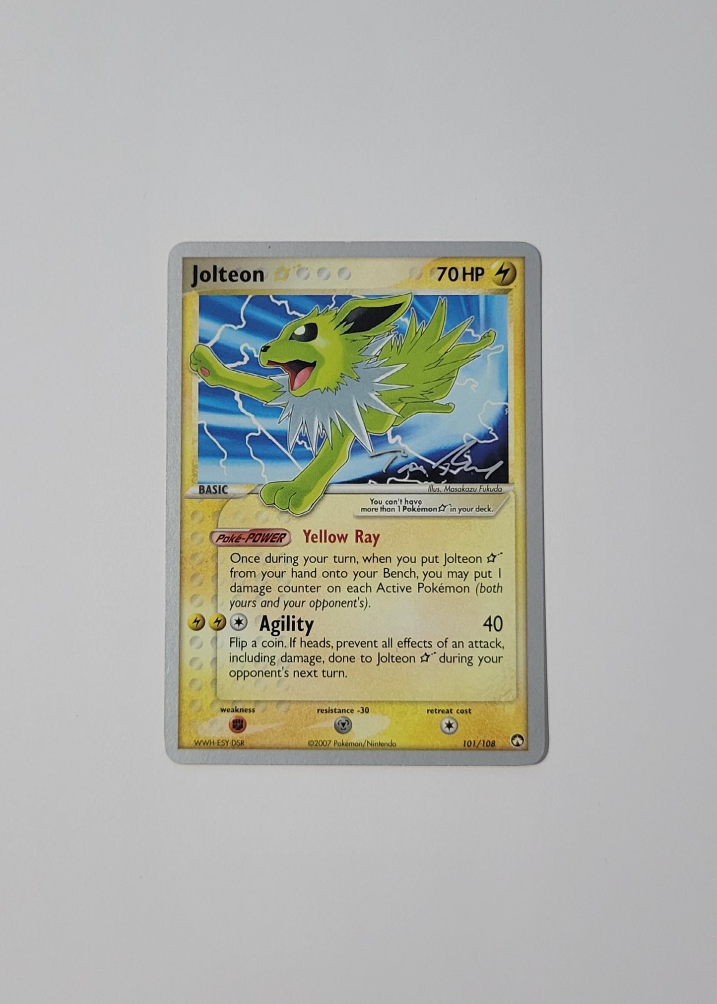 Jolteon 101/113 (Tim Roos) - World Championships 2007