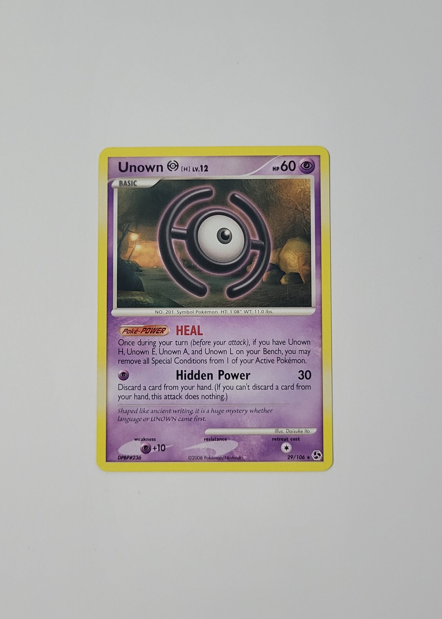 Unown [H] 29/106 - Great Encounters