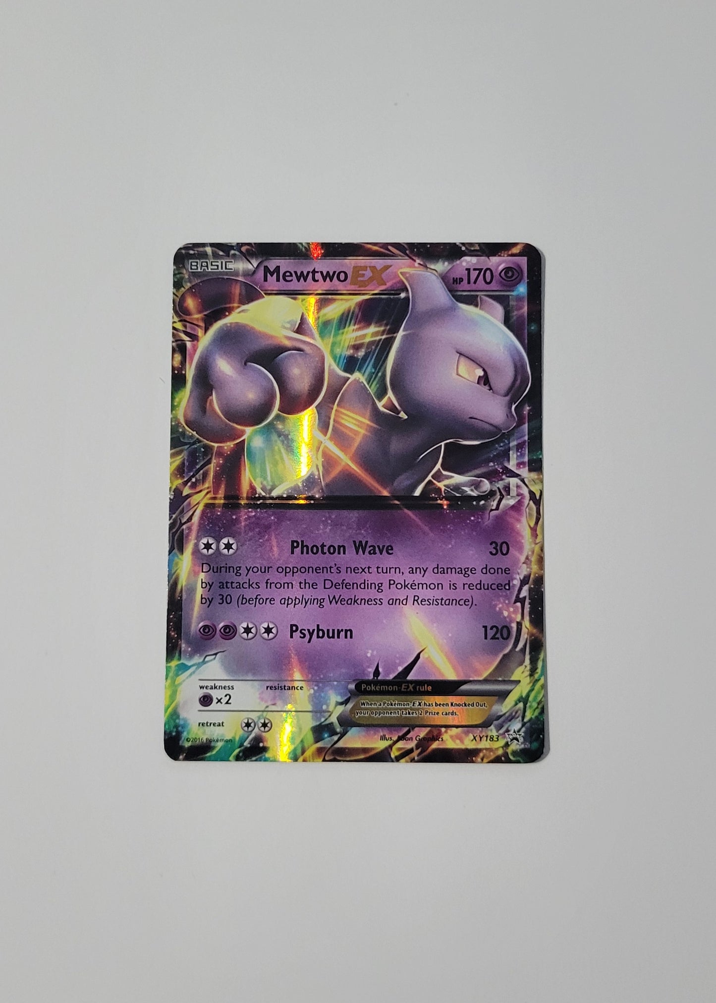 Mewtwo EX XY183 - Black Star Promo