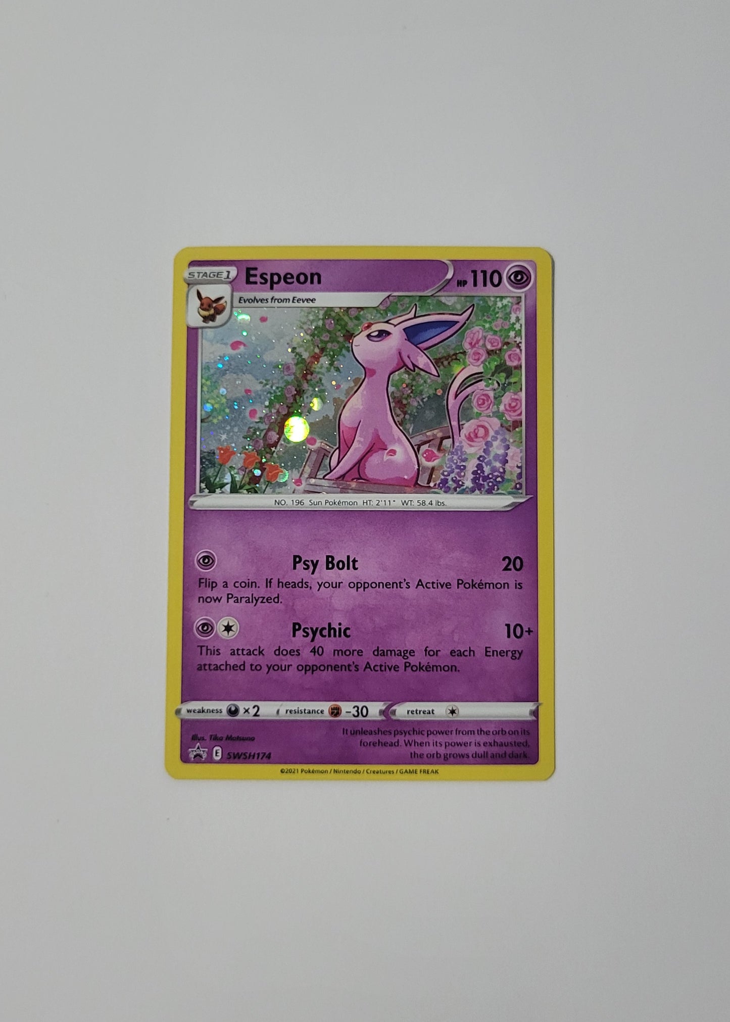 Espeon SWSH174 - Black Star Promo