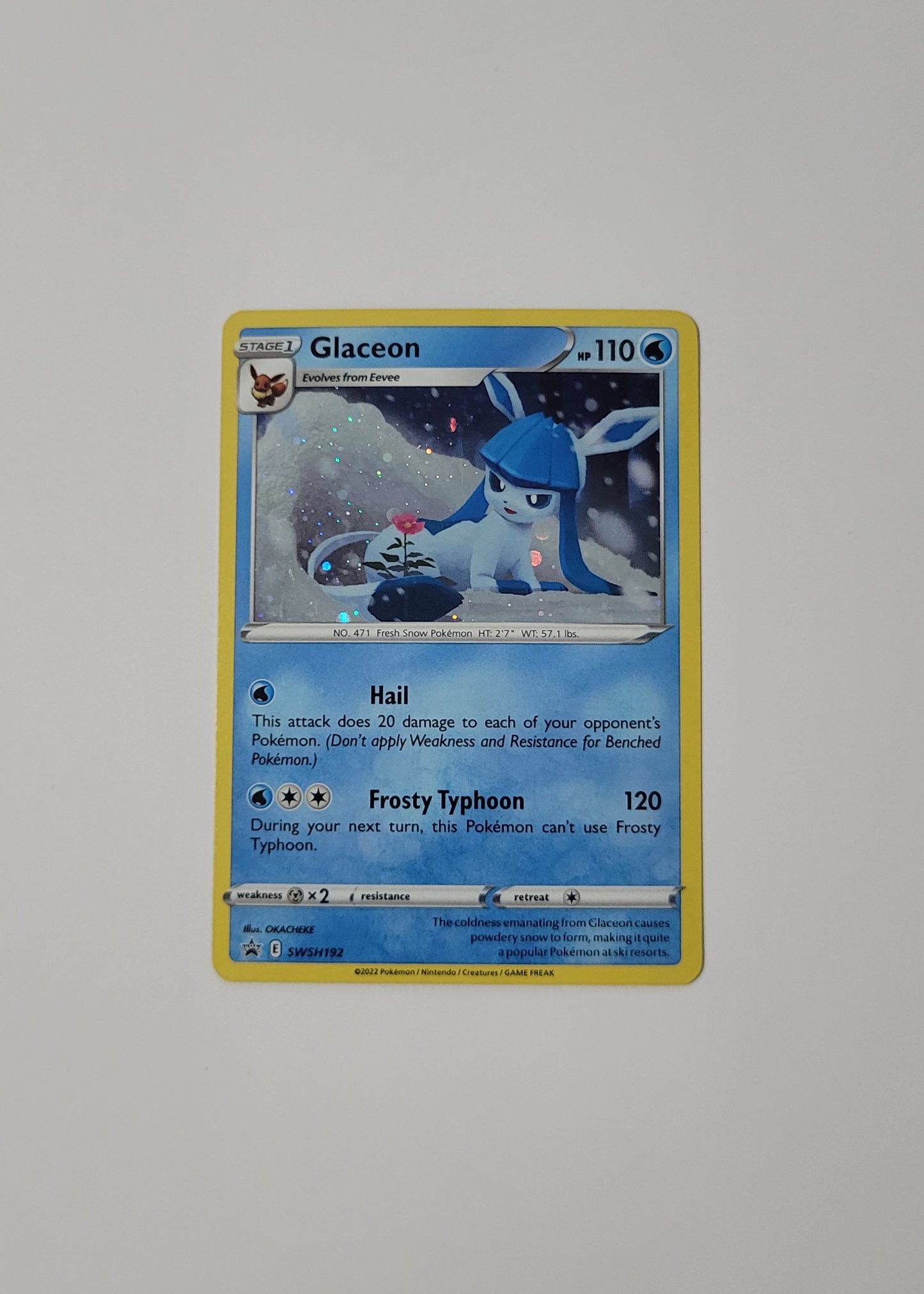 Glaceon SWSH192 - Black Star Promo