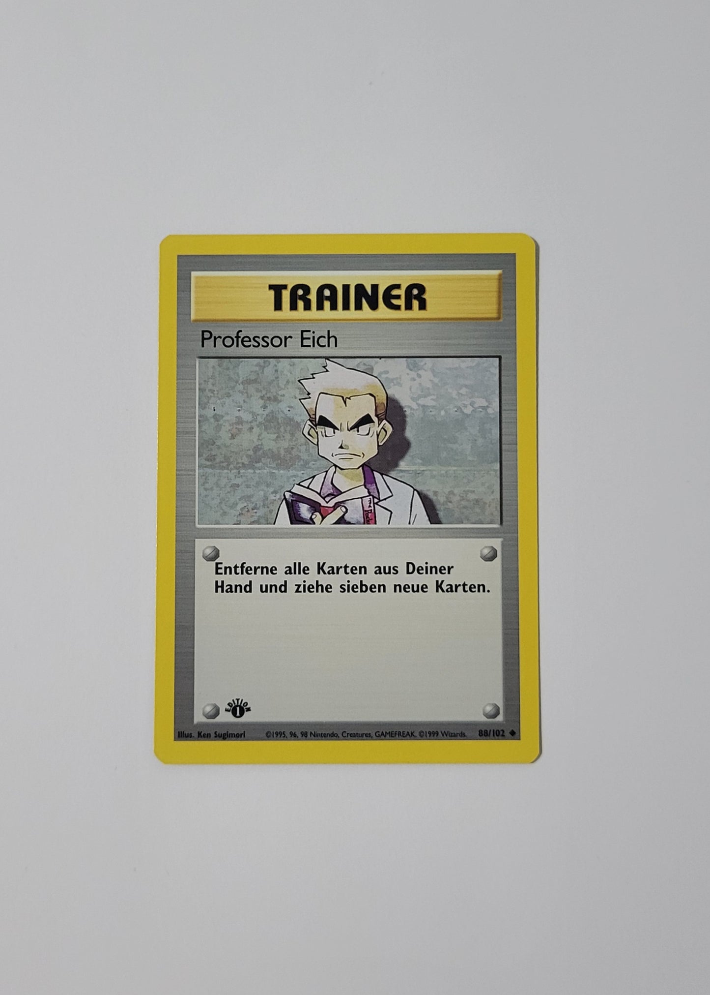 Professor Oak [Professor Eich] 88/102 - Base Set (German, 1st Edition)
