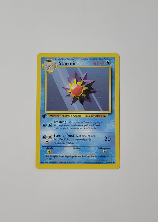 Starmie 64/102 - Base Set (German, 1st Edition)