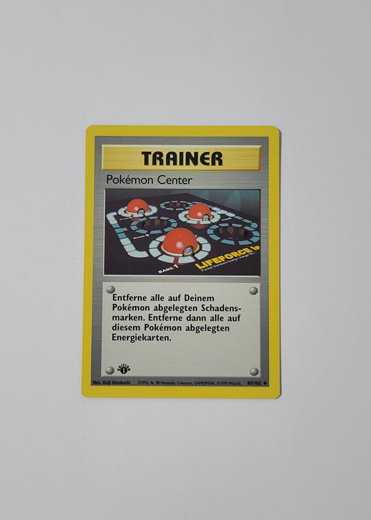 Pokémon Center 85/102 - Base Set (German, 1st Edition)