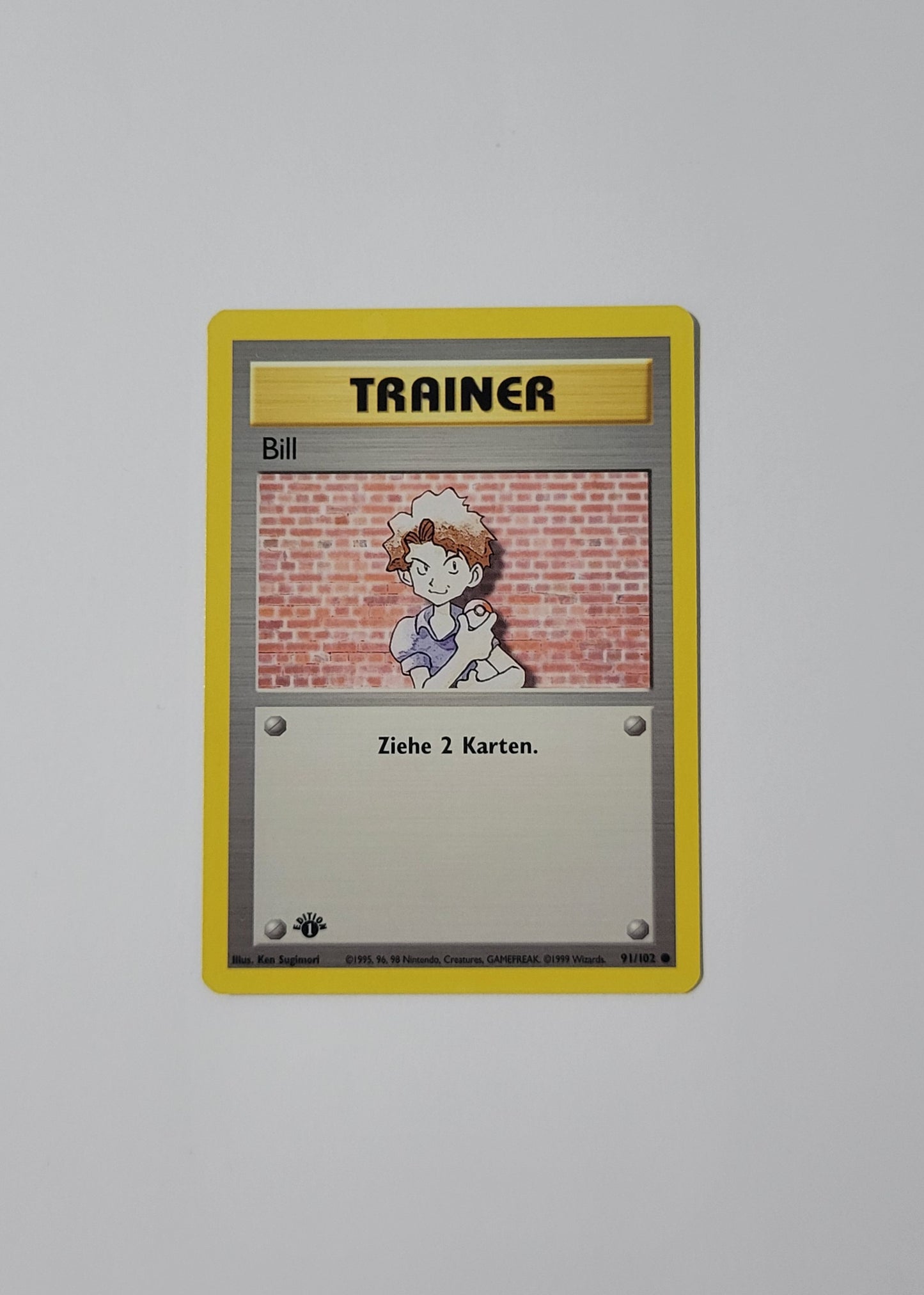 Bill 91/102 - Base Set (German, 1st Edition)