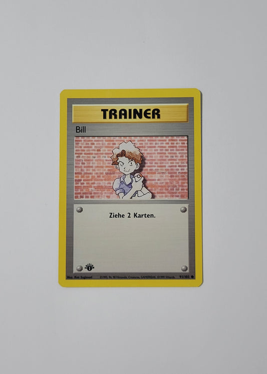 Bill 91/102 - Base Set (German, 1st Edition)