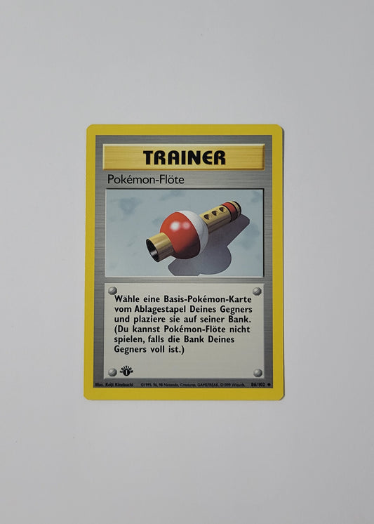 Pokémon Flute [Pokémon-Flöte] 86/102 - Base Set (German, 1st Edition)