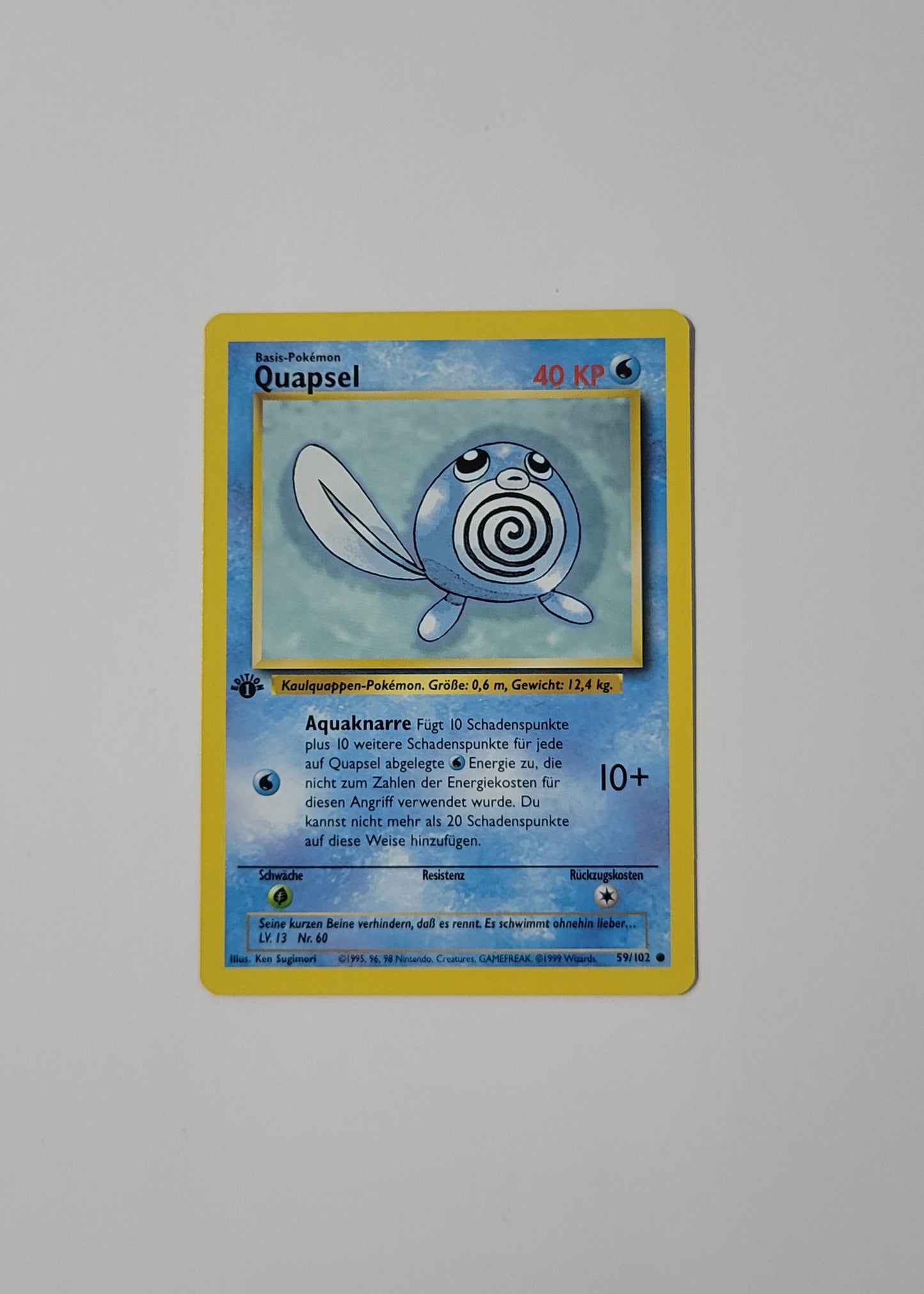 Poliwag [Quapsel] 59/102 - Base Set (German, 1st Edition)