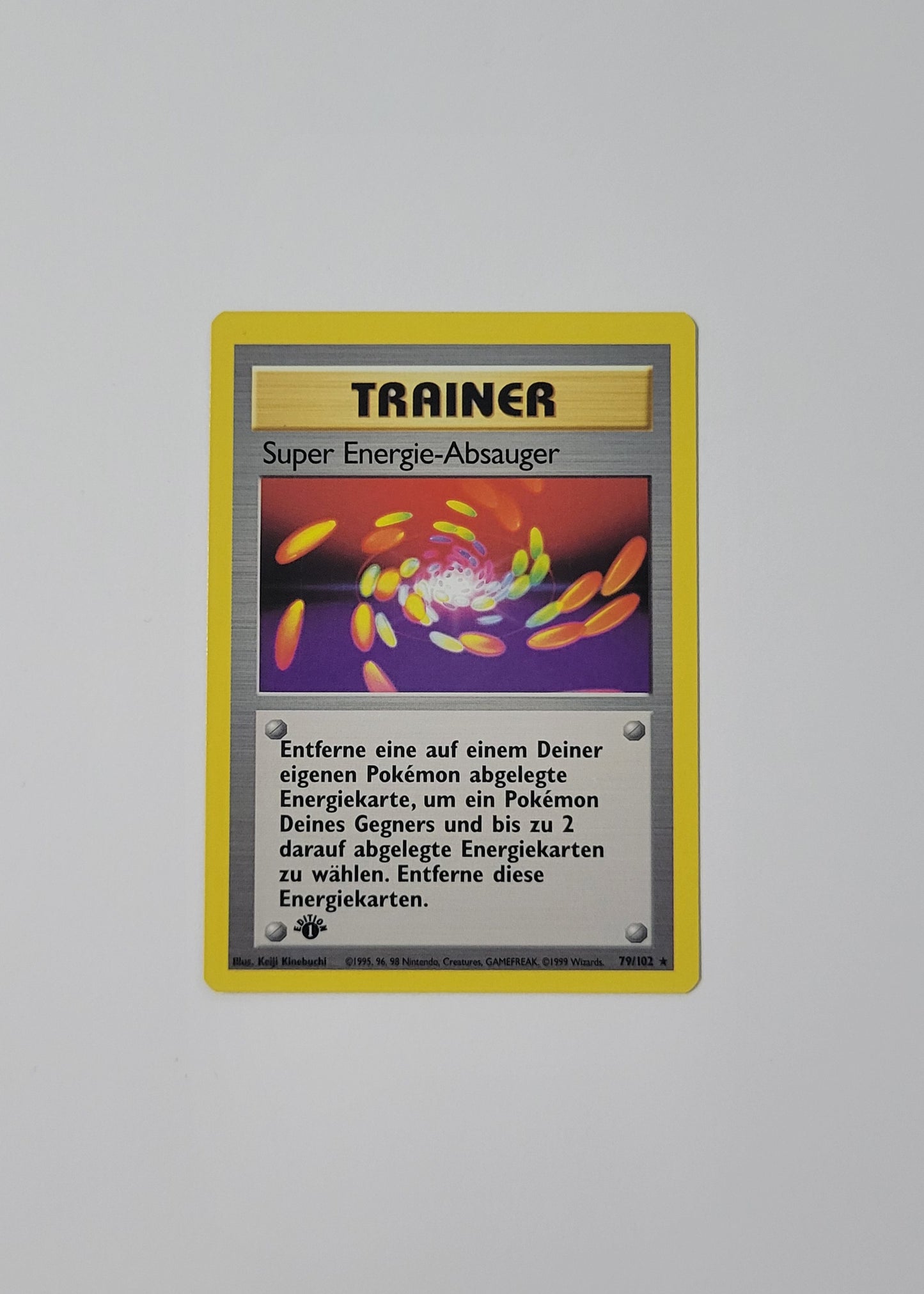 Super Energy Removal [Super Energie-Absauger] 79/102 - Base Set (German, 1st Edition)