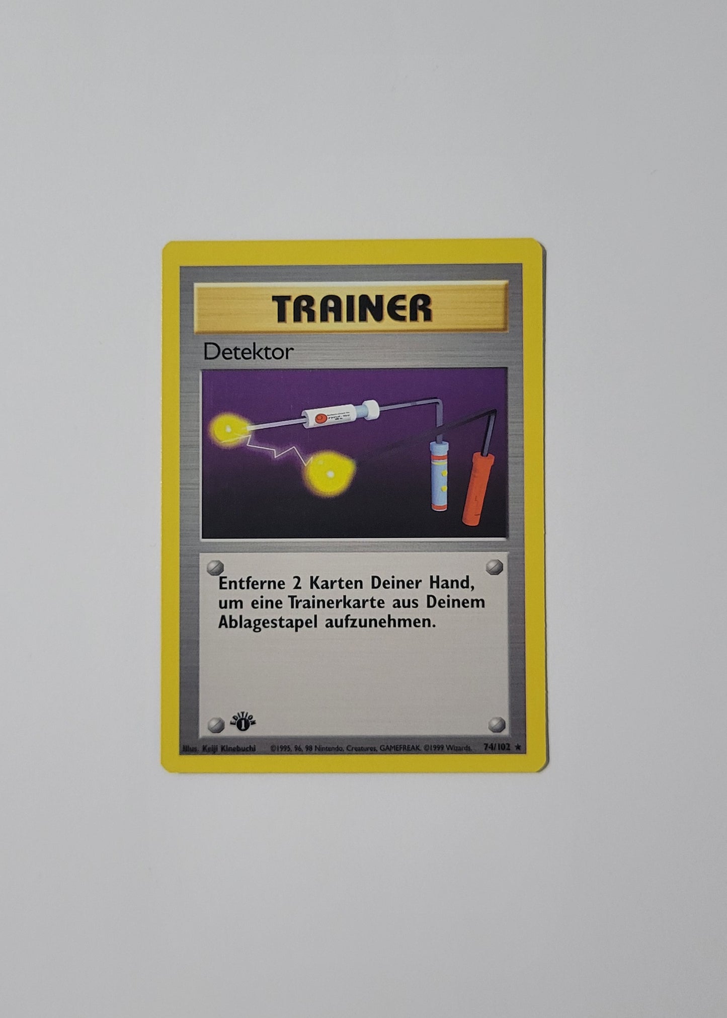 Item Finder [Detektor] 74/102 - Base Set (German, 1st Edition)