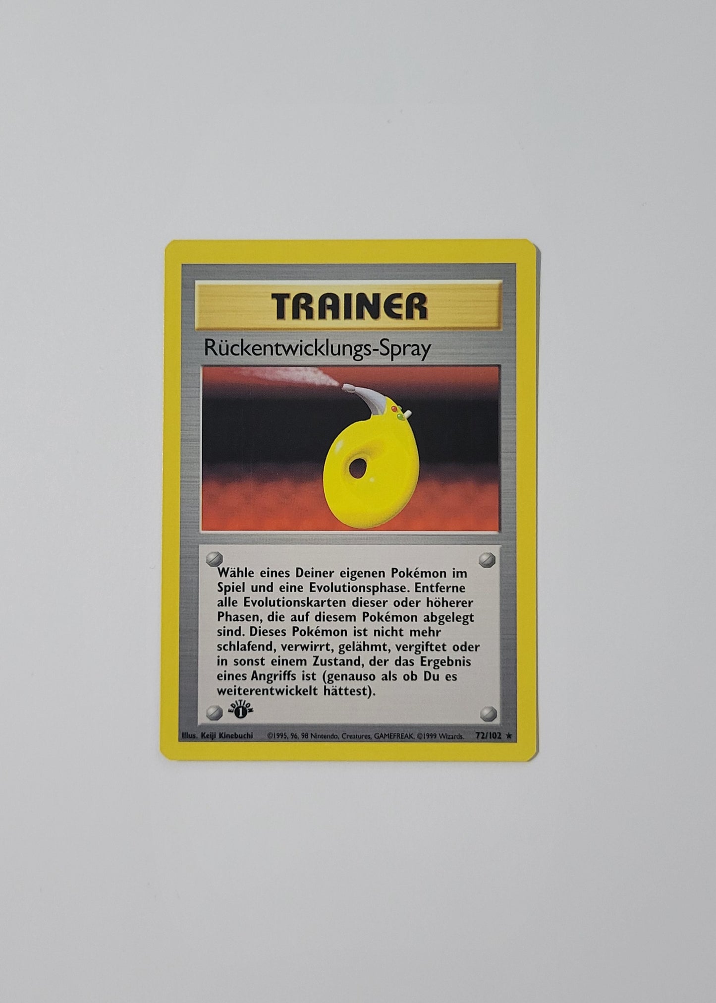Devolution Spray [Rückentwicklings-Spray] 72/102 - Base Set (German, 1st Edition)