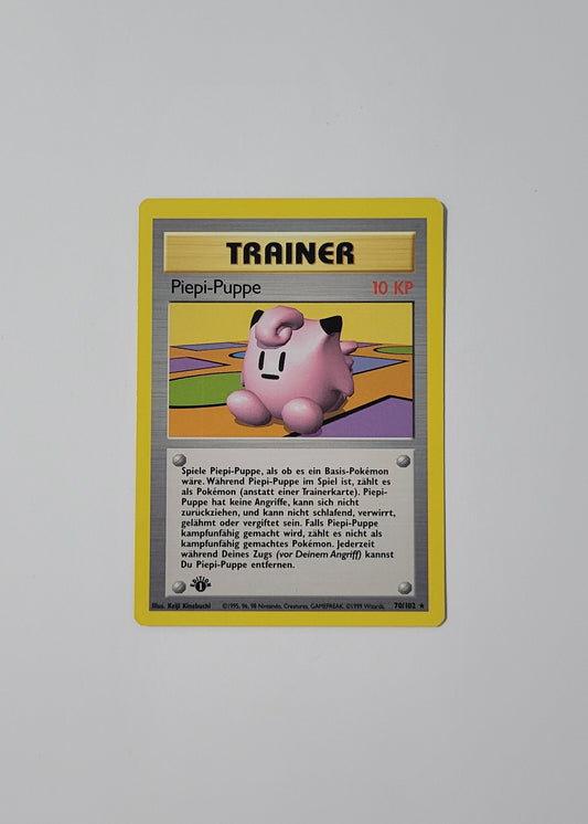 Clefairy Doll [Piepi-Puppe] 70/102 - Base Set (German, 1st Edition)