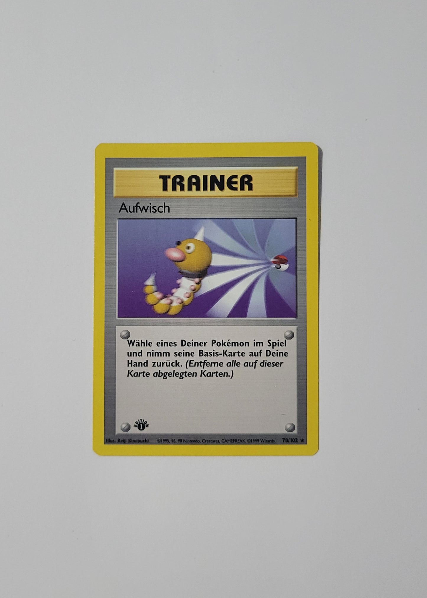 Scoop Up [Aufwisch] 78/102 - Base Set (German, 1st Edition)