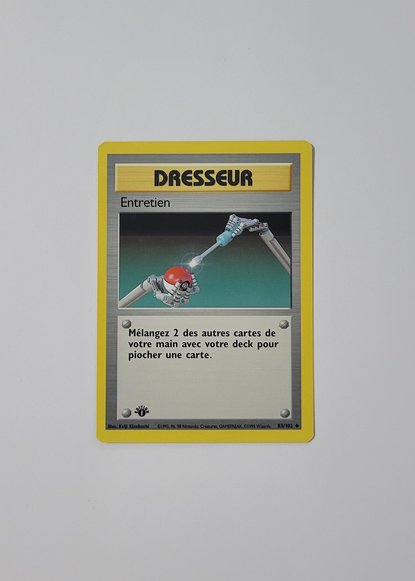 Maintenance [Entretien] 83/102 - Base Set (French, 1st Edition)