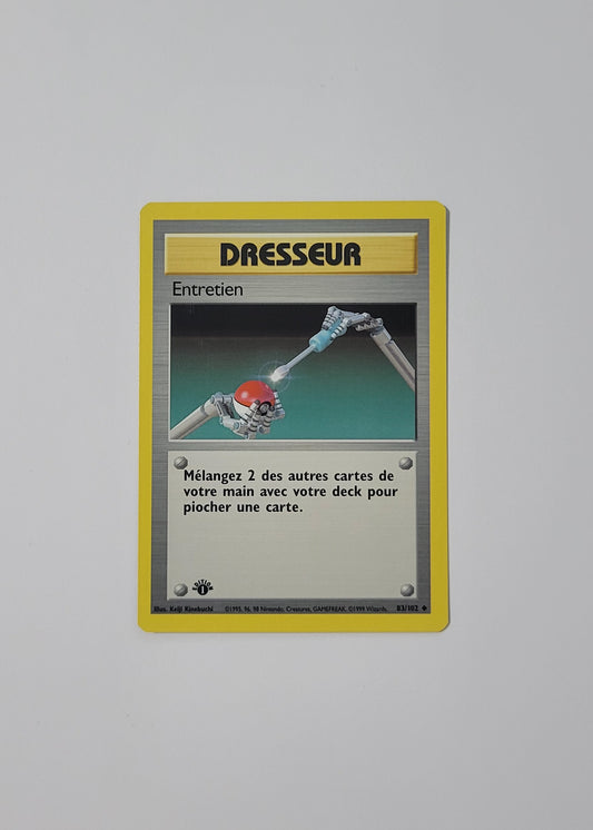 Maintenance [Entretien] 83/102 - Base Set (French, 1st Edition)