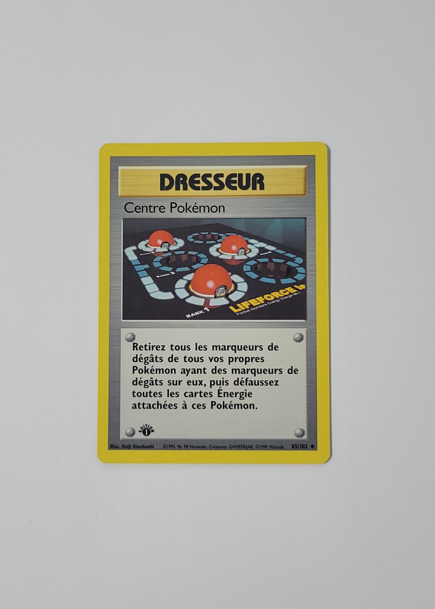 Pokémon Center [Centre Pokémon] 85/102 - Base Set (French, 1st Edition)
