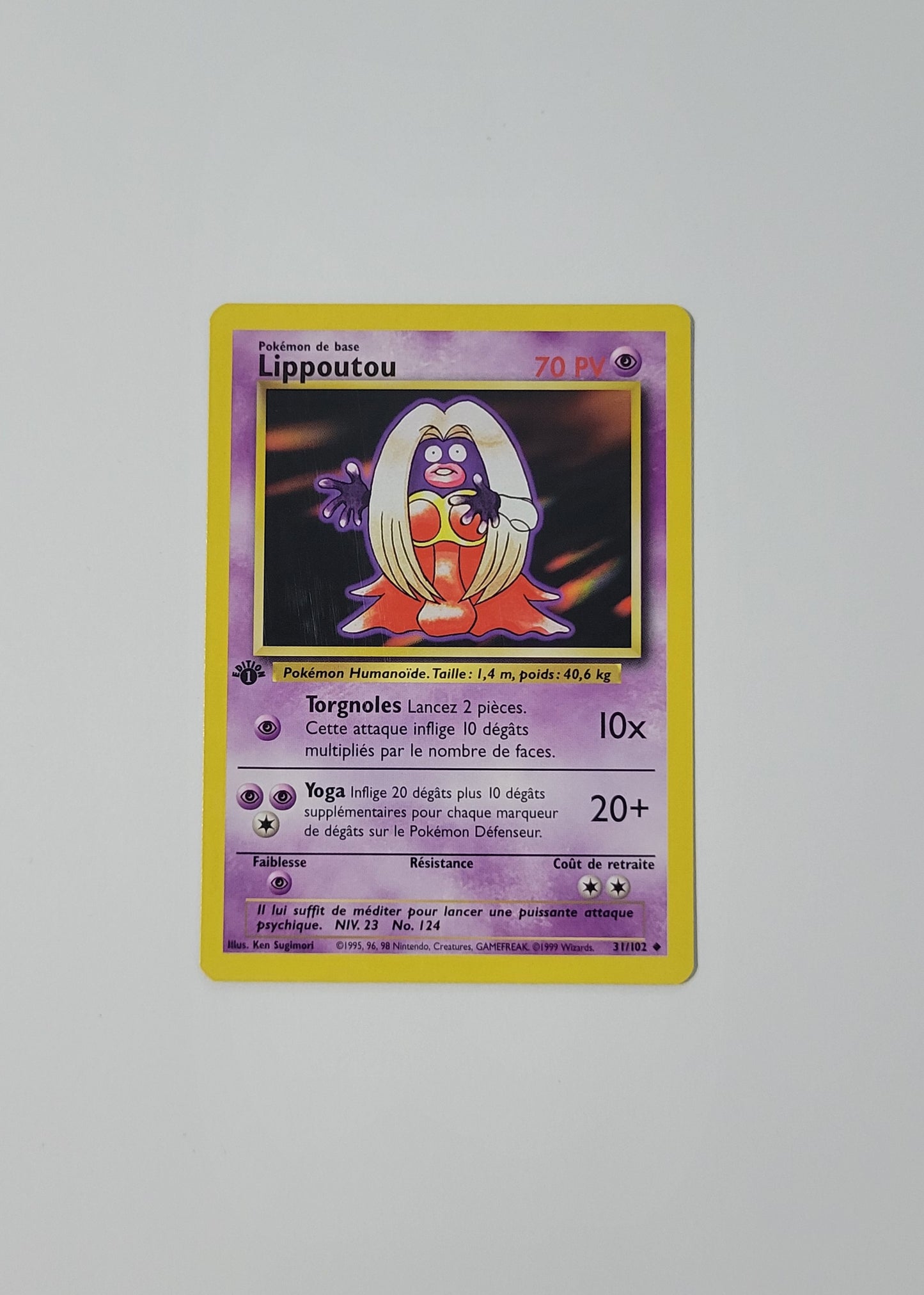 Jynx [Lippoutou] 31/102 - Base Set (French, 1st Edition)