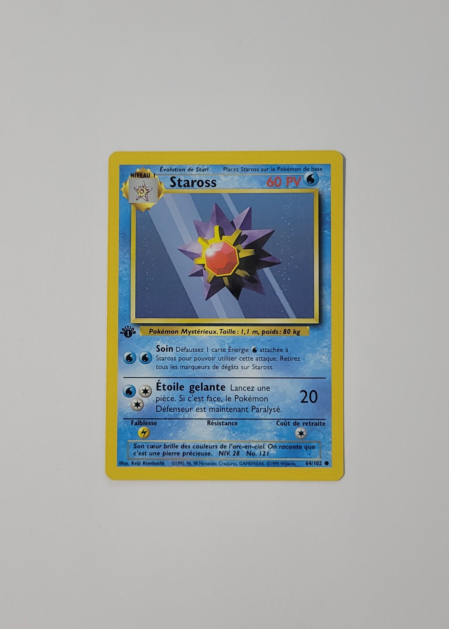 Starmie [Staross] 31/102 - Base Set (French, 1st Edition)