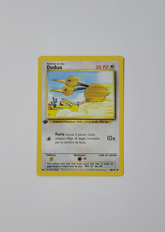 Doduo 48/102 - Base Set (French, 1st Edition)
