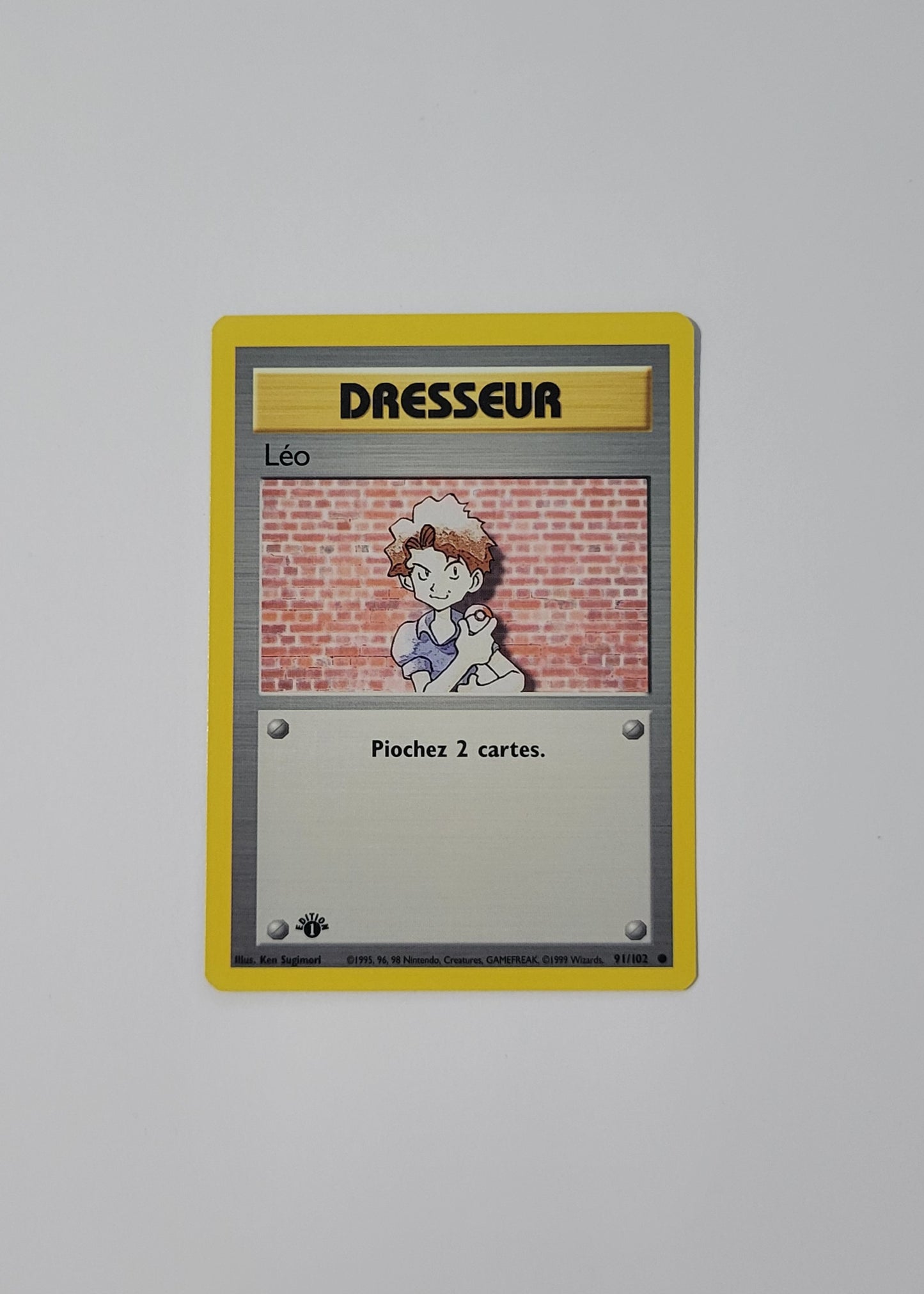Bill [Léo] 91/102 - Base Set (French, 1st Edition)