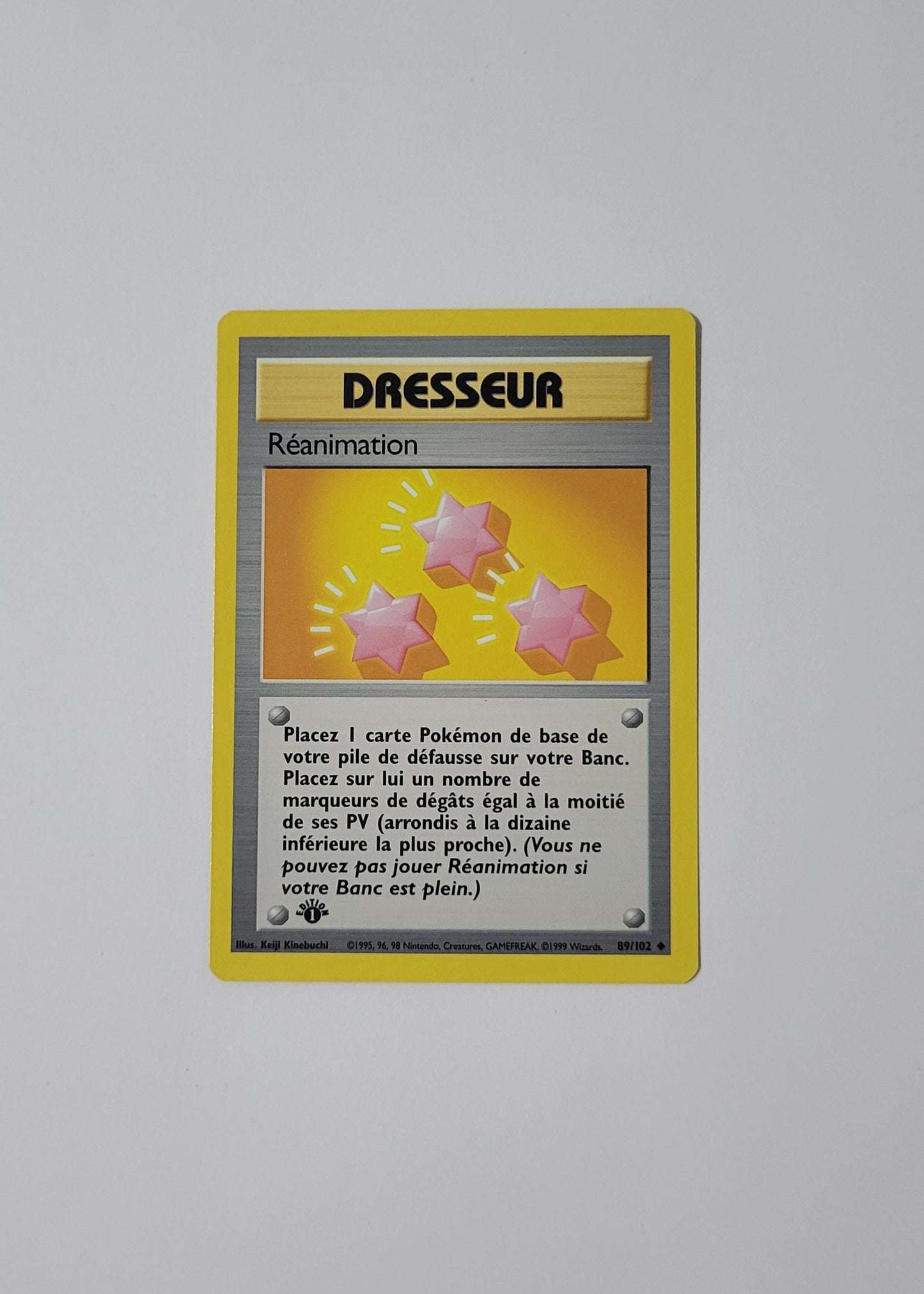Revive [Réanimation] 89/102 - Base Set (French, 1st Edition)