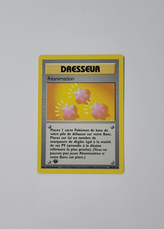 Revive [Réanimation] 89/102 - Base Set (French, 1st Edition)
