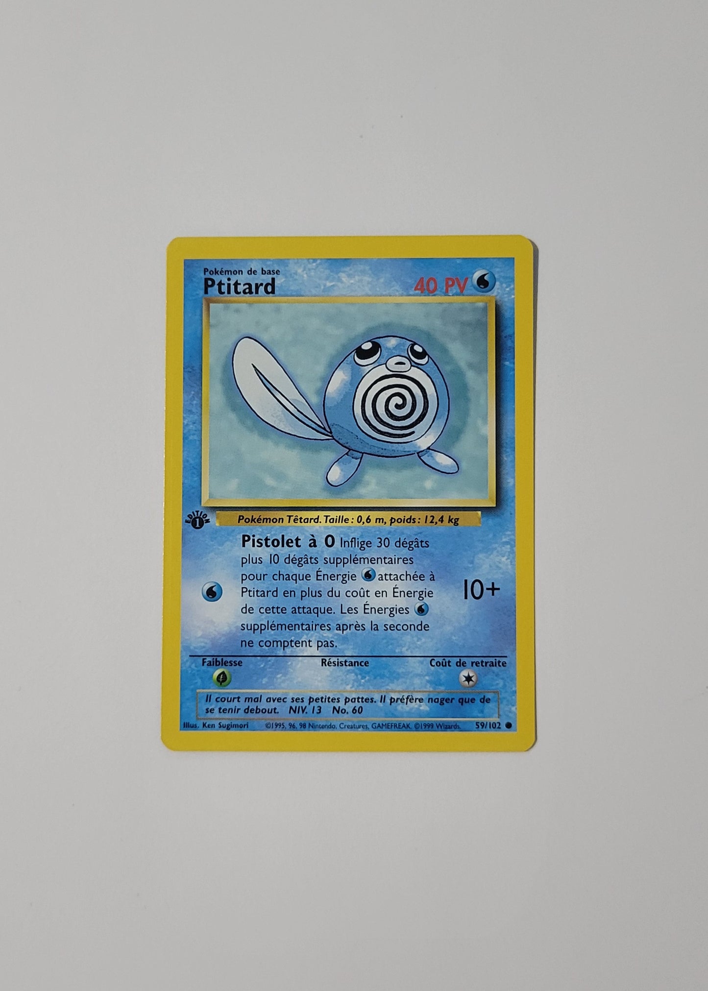 Poliwag [Ptitard] 59/102 - Base Set (French, 1st Edition)