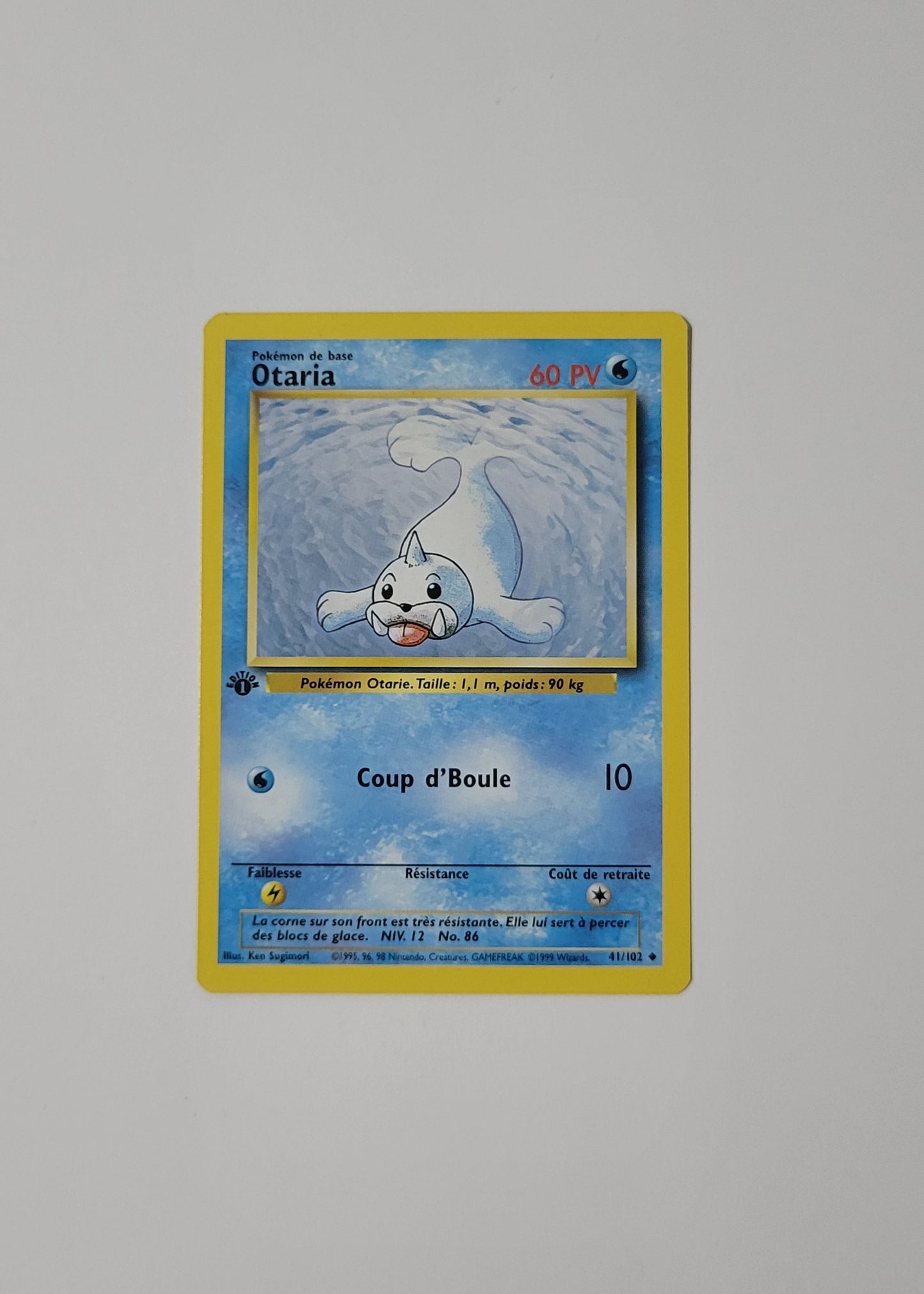 Seel [Otaria] 41/102 - Base Set (French, 1st Edition)