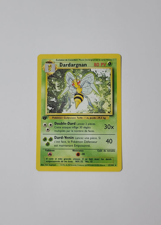 Beedrill [Dardargnan] 17/102 - Base Set (French, 1st Edition)