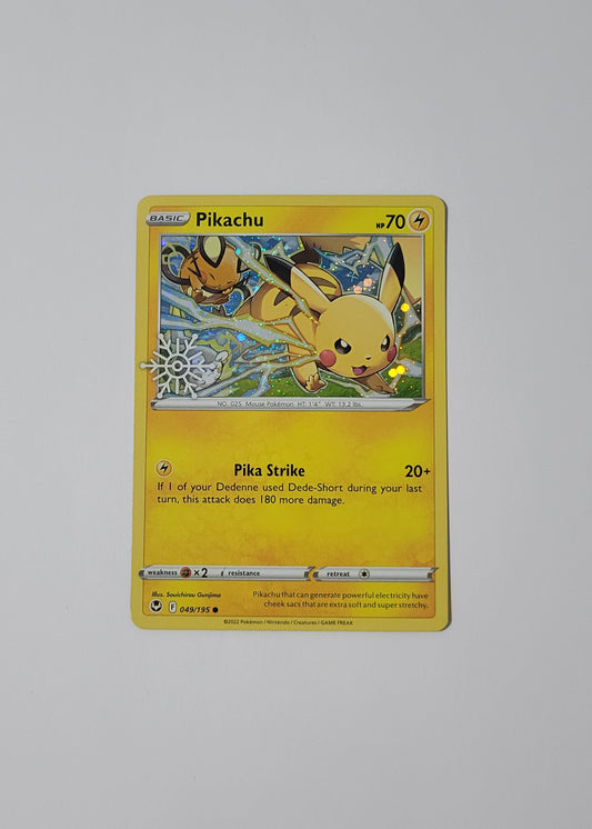 Pikachu 049/195 (Stamped) - Holiday Calendar 2023
