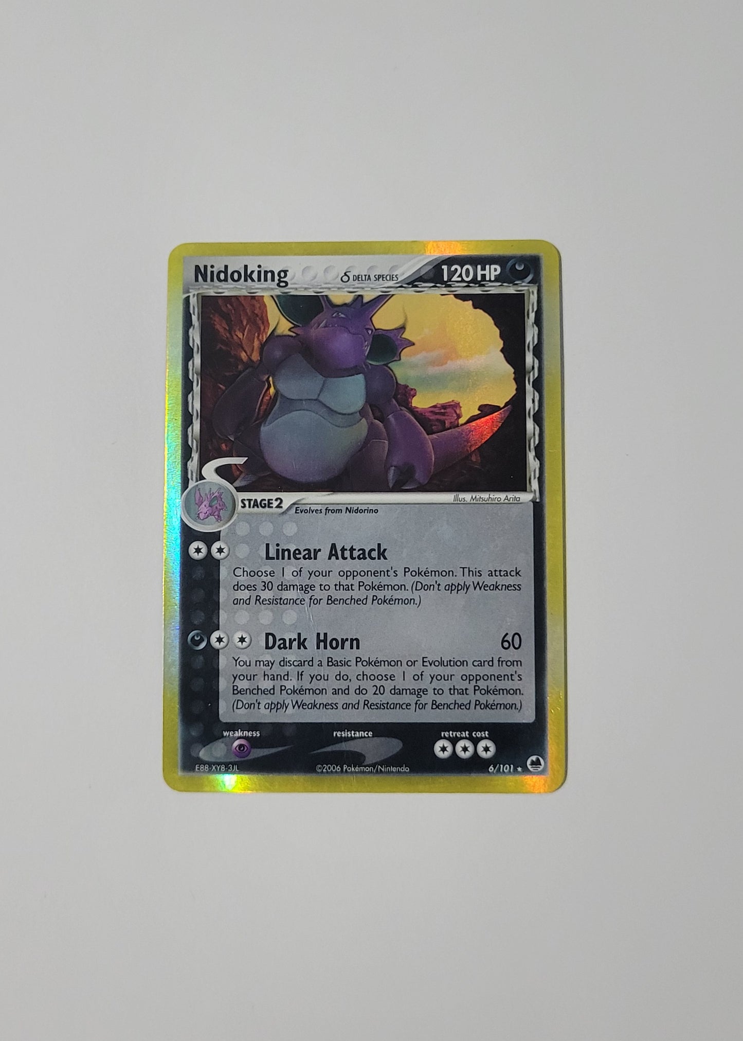 Nidoking 6/101 (Reverse Holo) - EX Dragon Frontiers