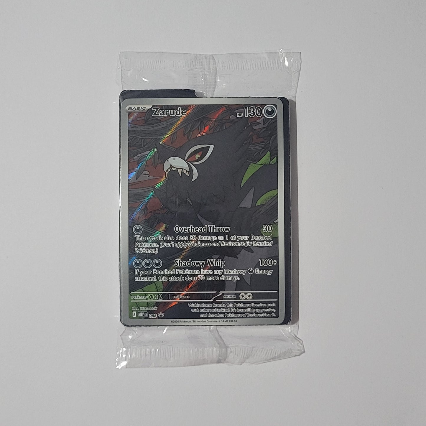 Zarude MEP088 (Sealed) - Black Star Promo