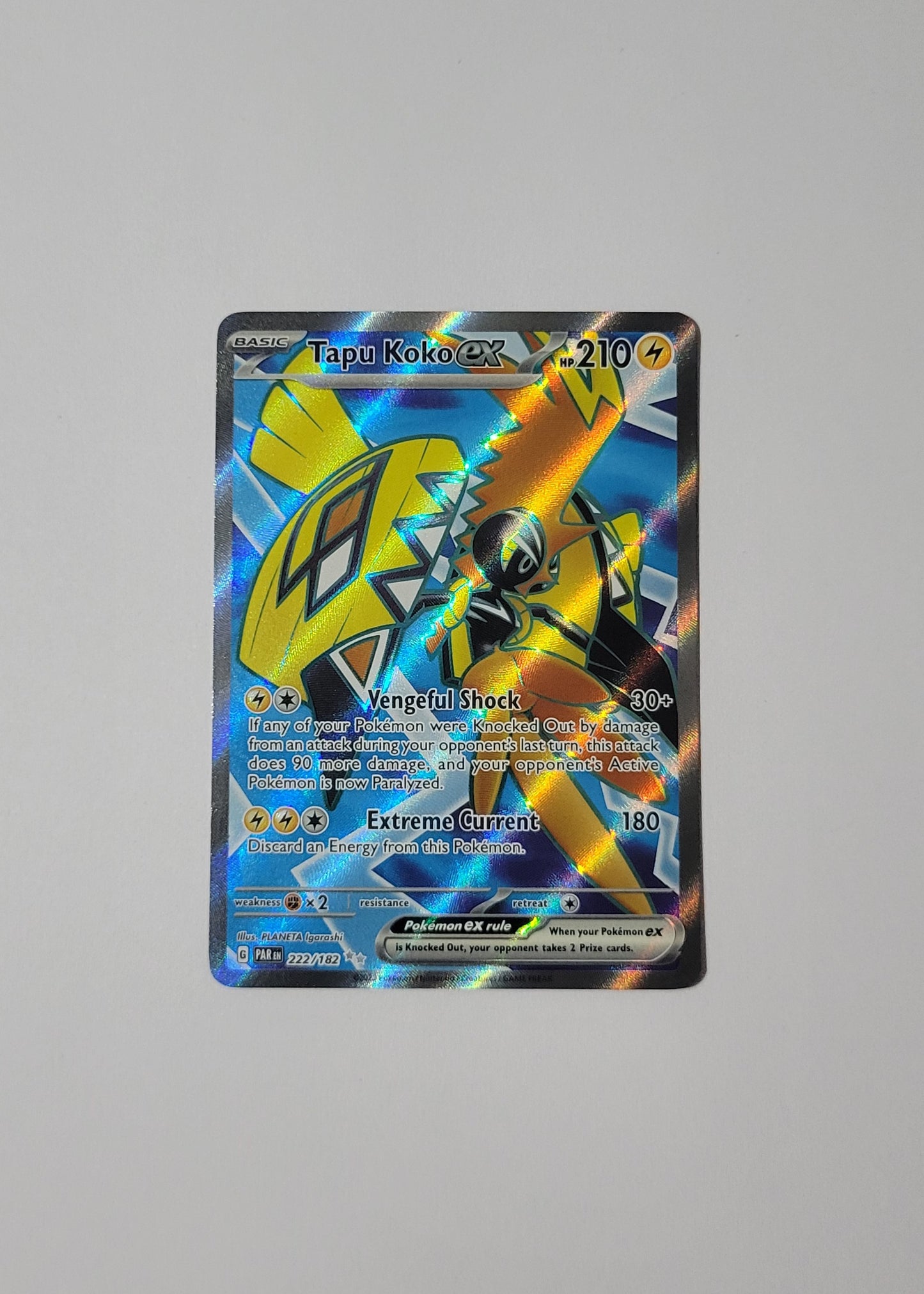 Tapu Koko ex 222/182 - Paradox Rift