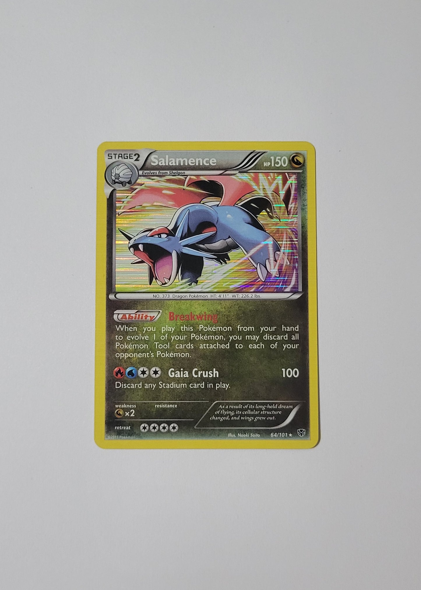 Salamence 64/101 - Plasma Blast