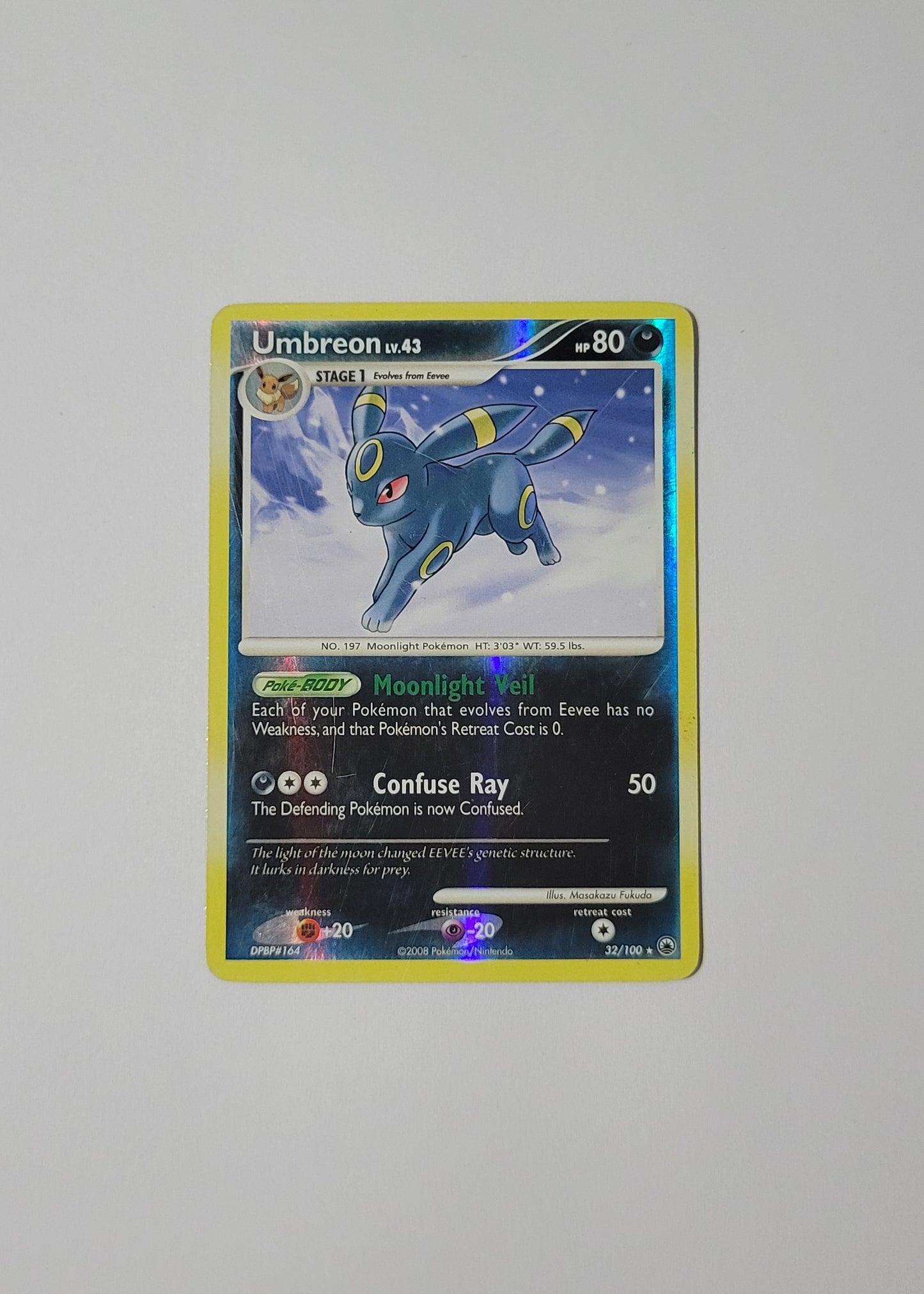 Umbreon 32/100 (Reverse Holo) - Majestic Dawn