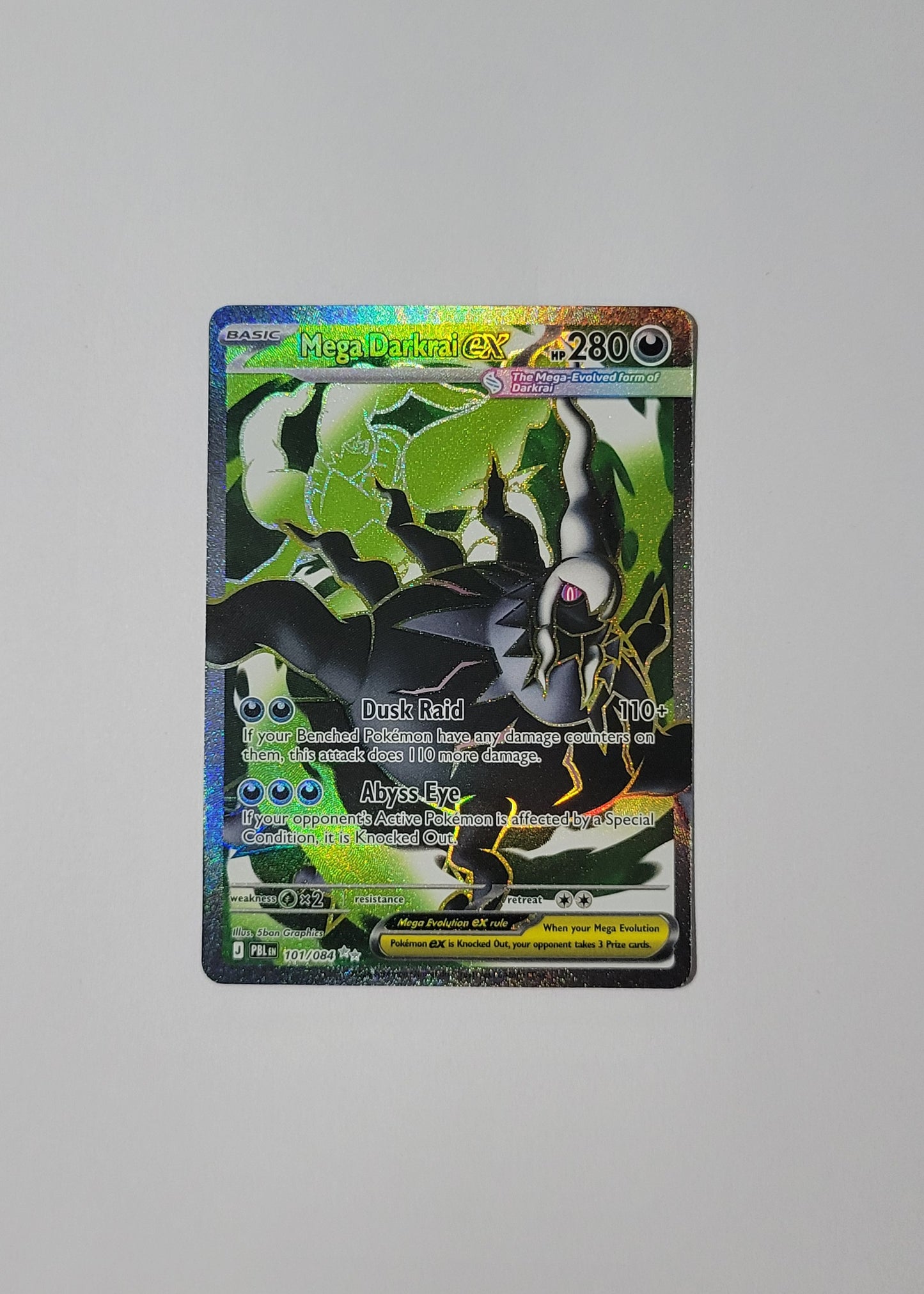 Mega Darkrai ex 101/084 - Pitch Black