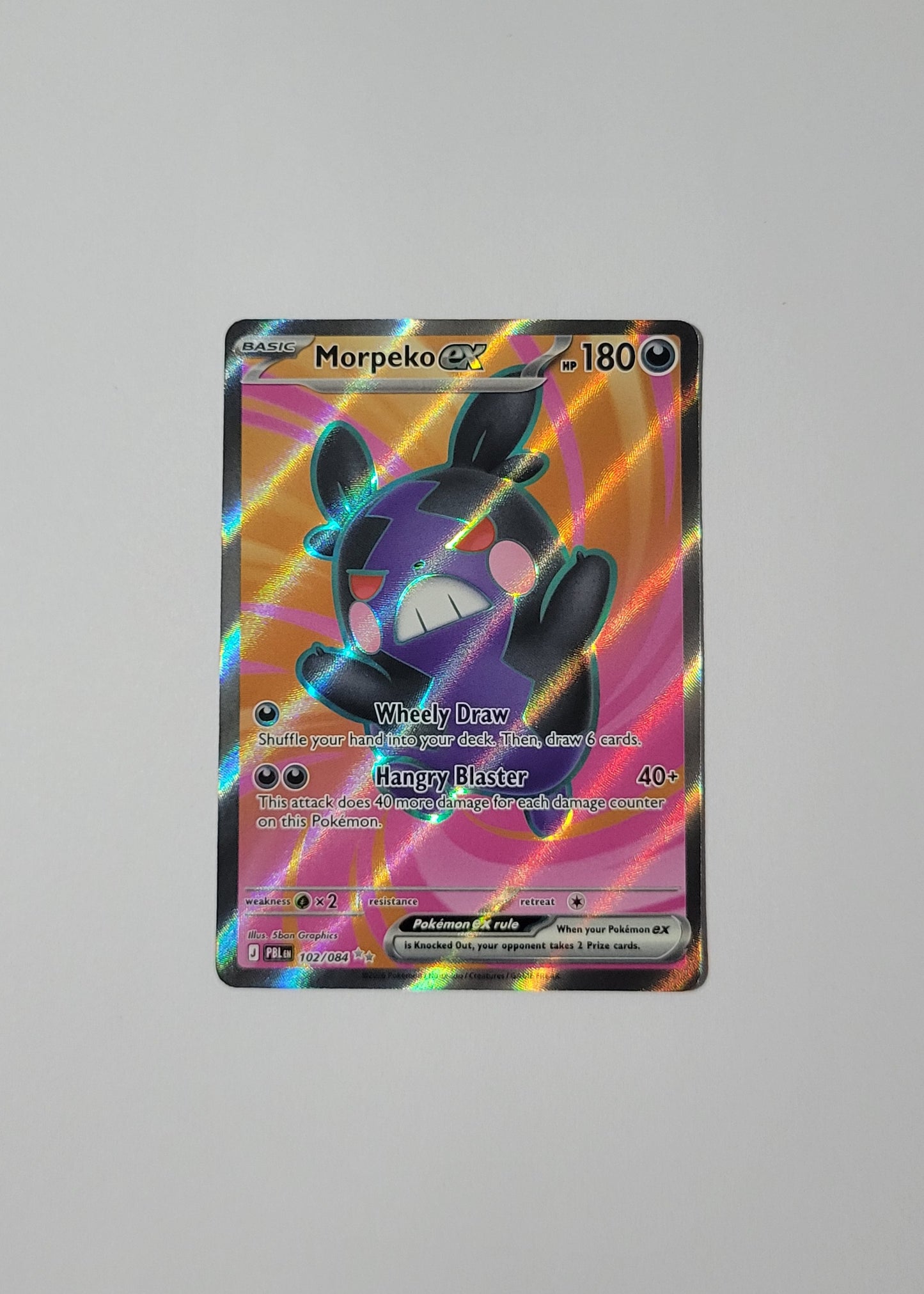 Morpeko ex 102/084 - Pitch Black