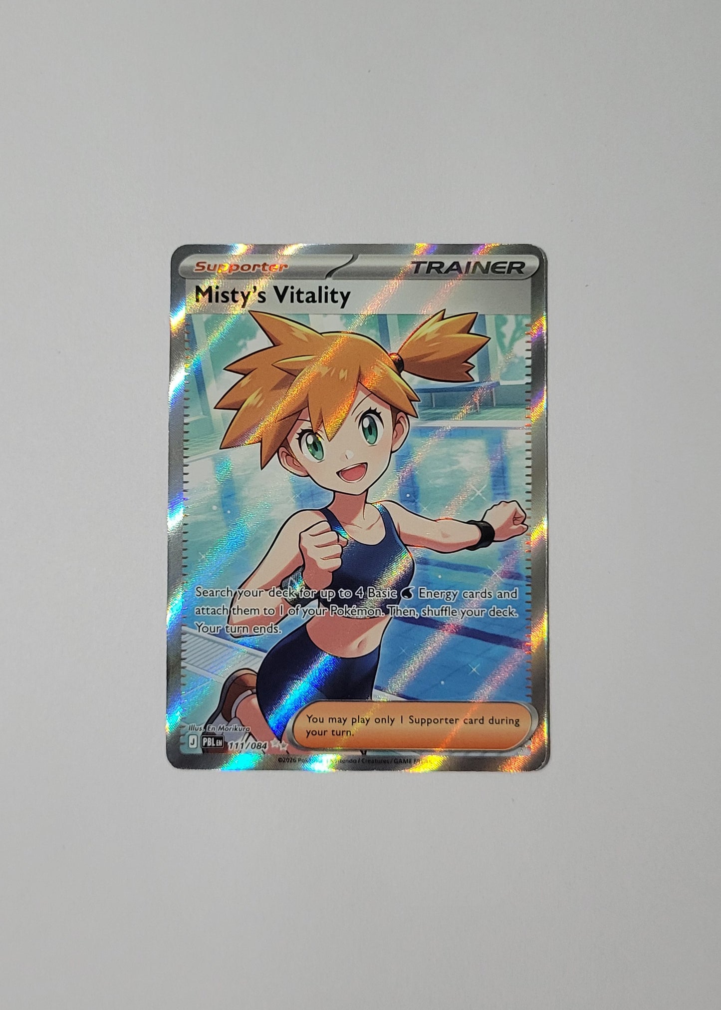 Misty's Vitality 111/084 - Pitch Black