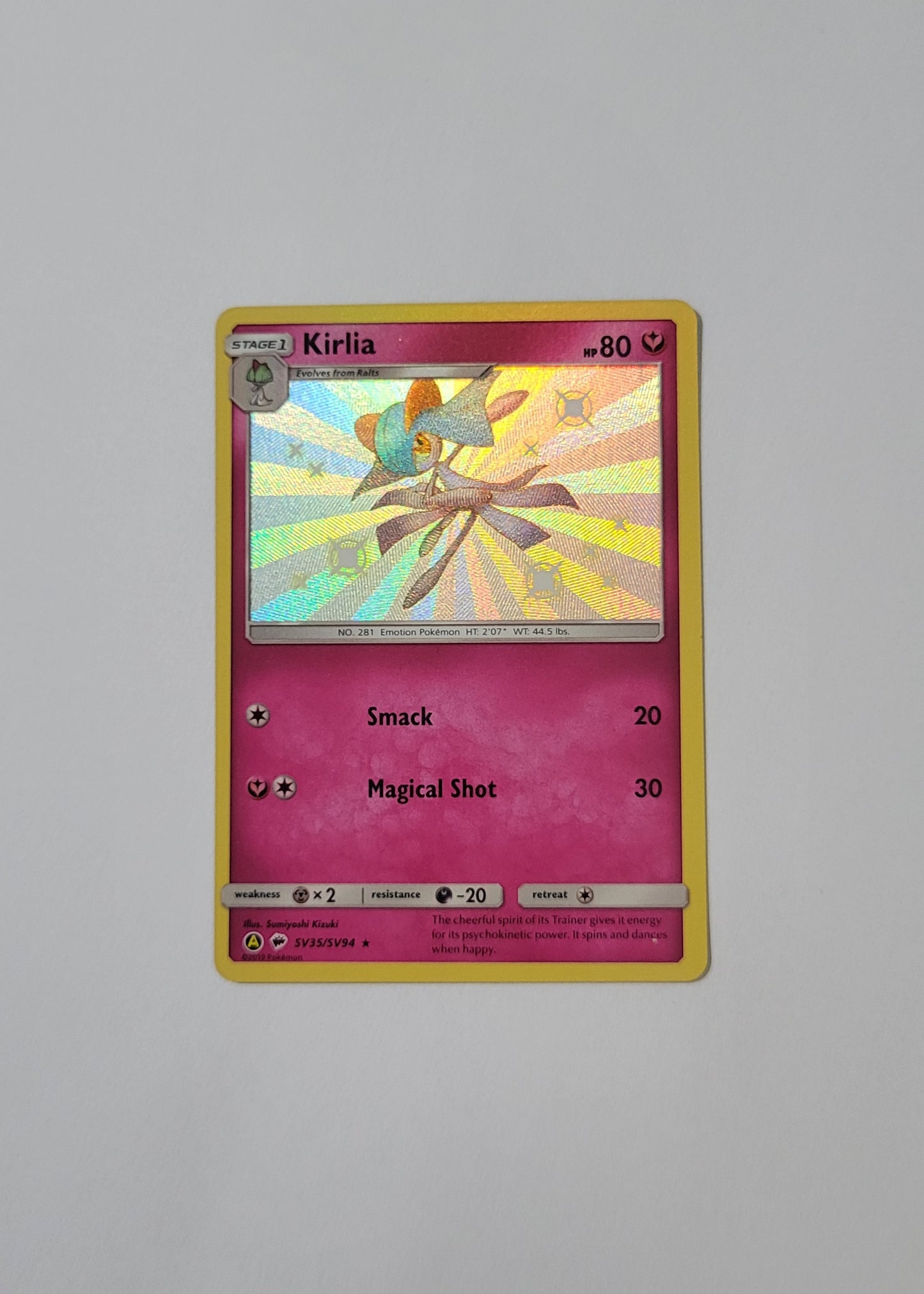 Kirlia SV35/SV94 - Hidden Fates: Shiny Vault