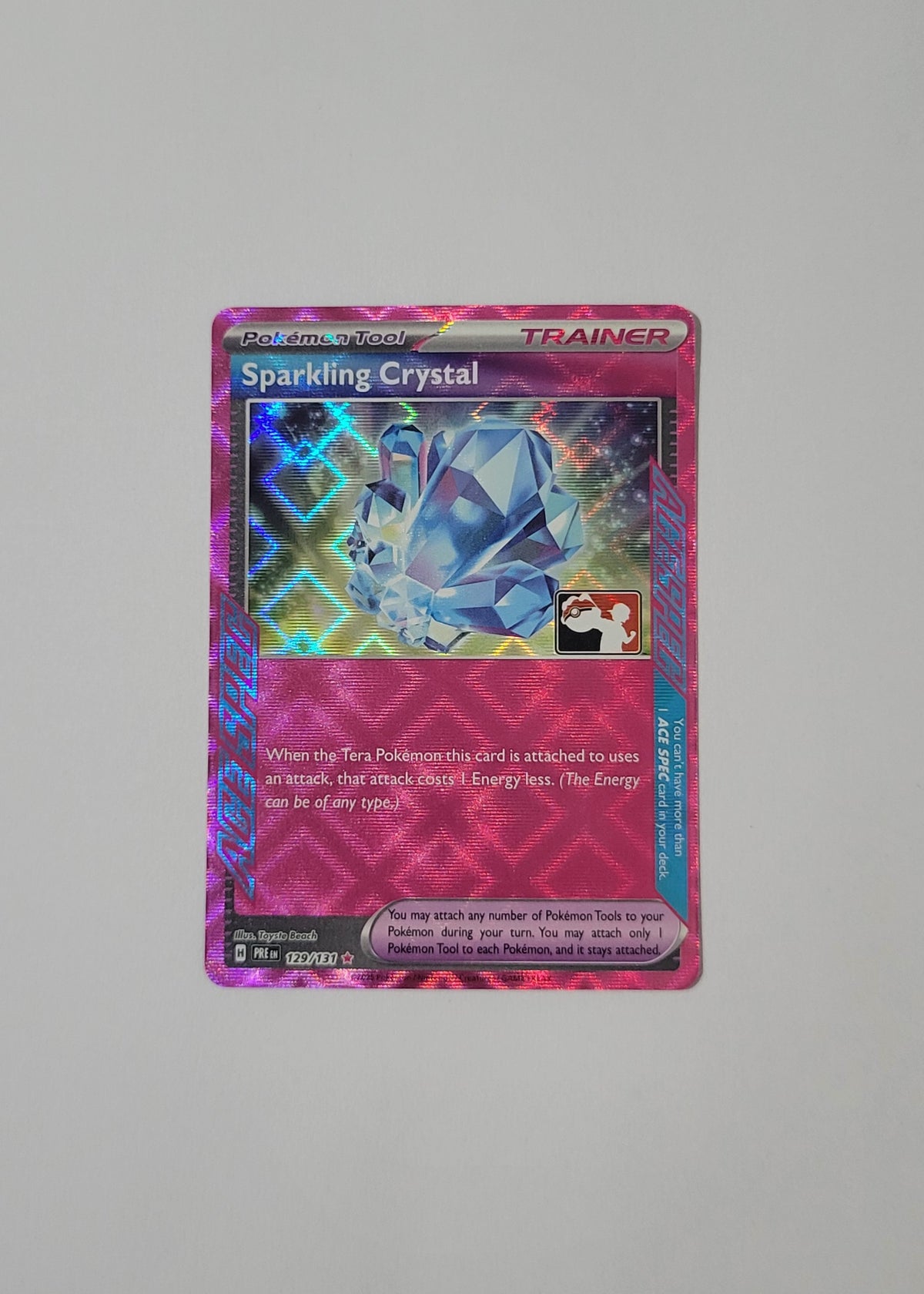 Sparkling Crystal 129/131 (Play Stamped) - Prismatic Evolutions