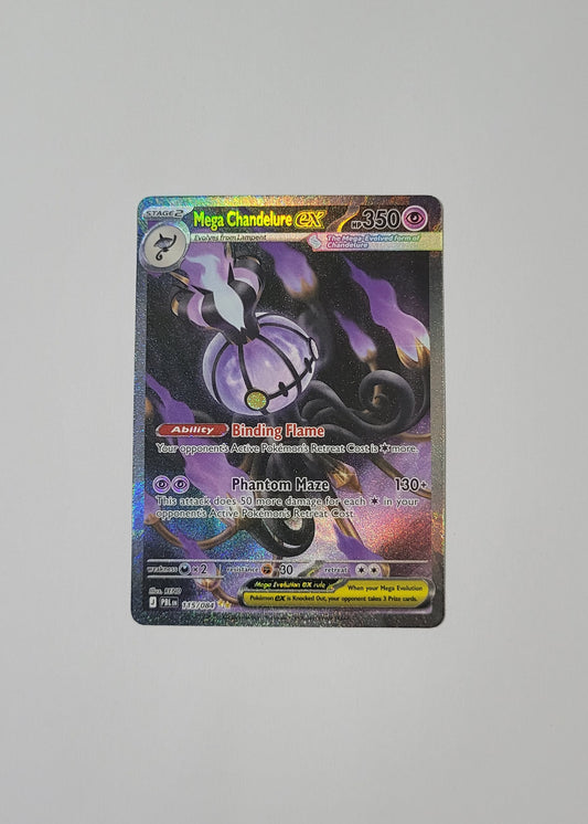 Mega Chandelure ex 115/084 - Pitch Black