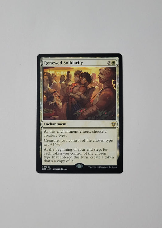 Renewed Solidarity 7 - Commander: Aetherdrift