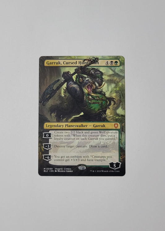Garruk, Cursed Huntsman 099 - Commander: Bloomburrow