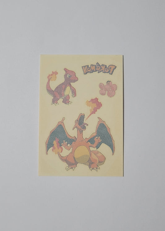 Charmeleon, Exeggcute, Charizard 8/20 - Merlin Tattoo