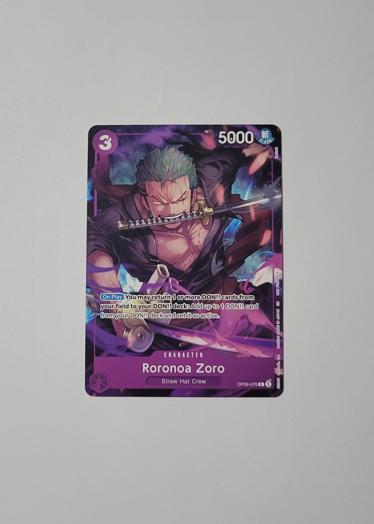Roronoa Zoro OP09-076 - Emperors in the New World