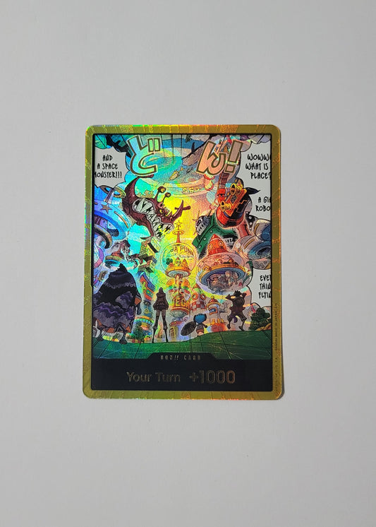 DON!! Card (Egghead) (Gold) - The Azure Seven Seas